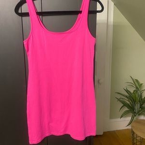 Hot Pink Primark Sleeveless Dress